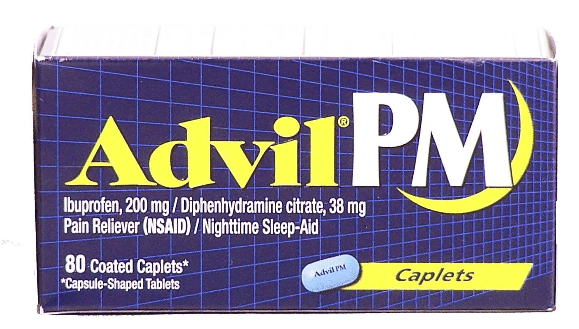 Advil Pm ibuprofen, 200mg, pain reliever, nighttime sleep-aid Full-Size Picture